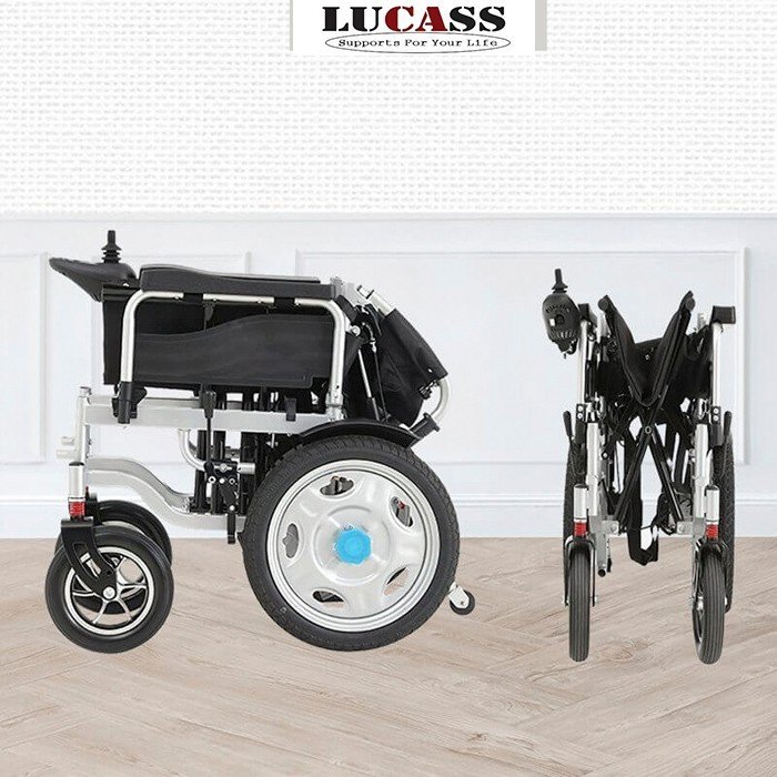 Xe lăn điện gấp gọn Lucass XE-110LA